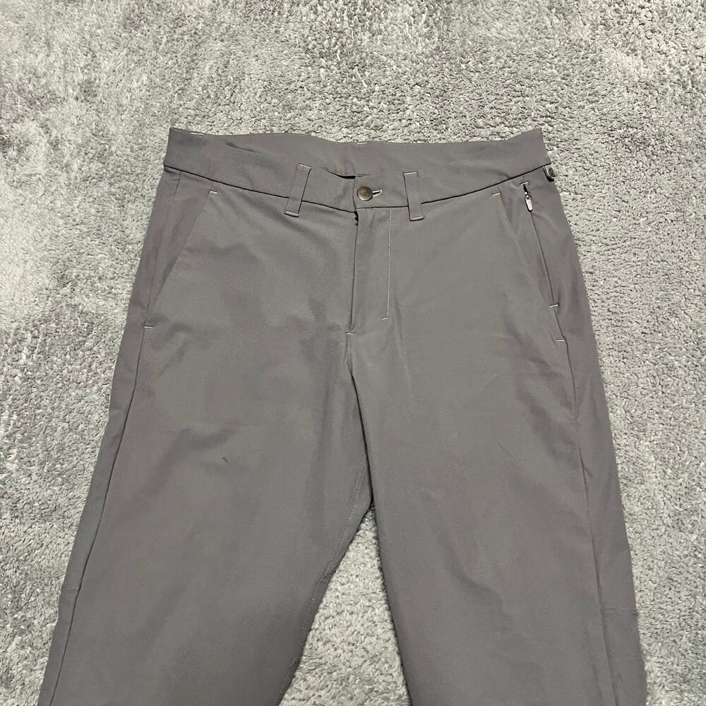Lululemon Pants Mens 31 Short Commission Pant Slim M5A51S Gray (32x26) - Picture 2 of 9